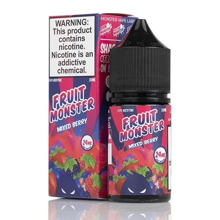 Mixed Berry Fruit Monster Salt E Liquid 30ML.jpg