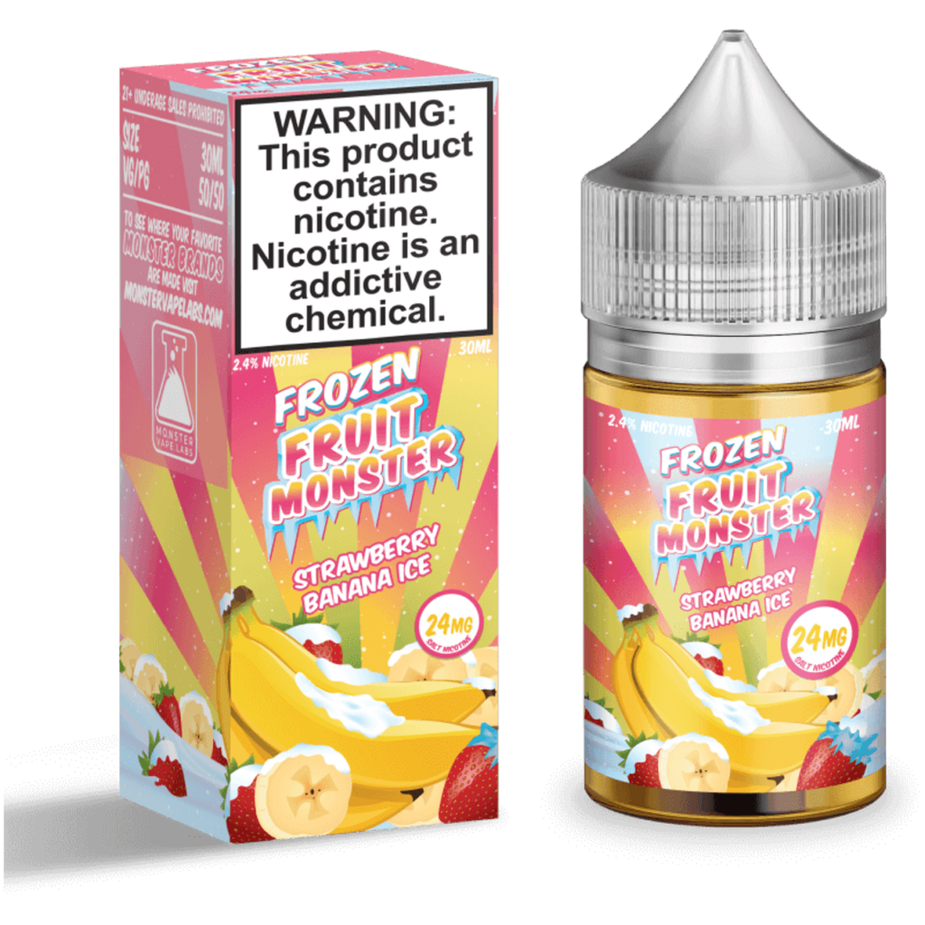 Strawberry Banana Ice - Fruit Monster Salt E-Liquid 30ML