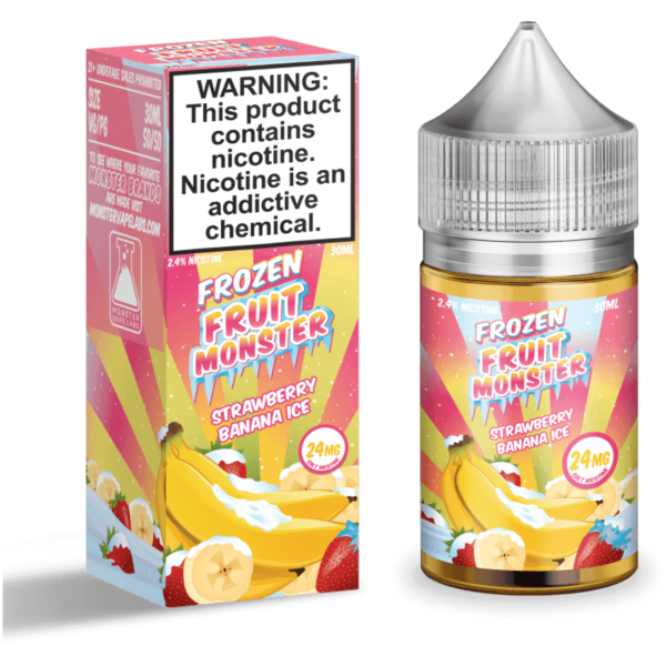 Strawberry Banana Ice - Fruit Monster Salt E-Liquid 30ML