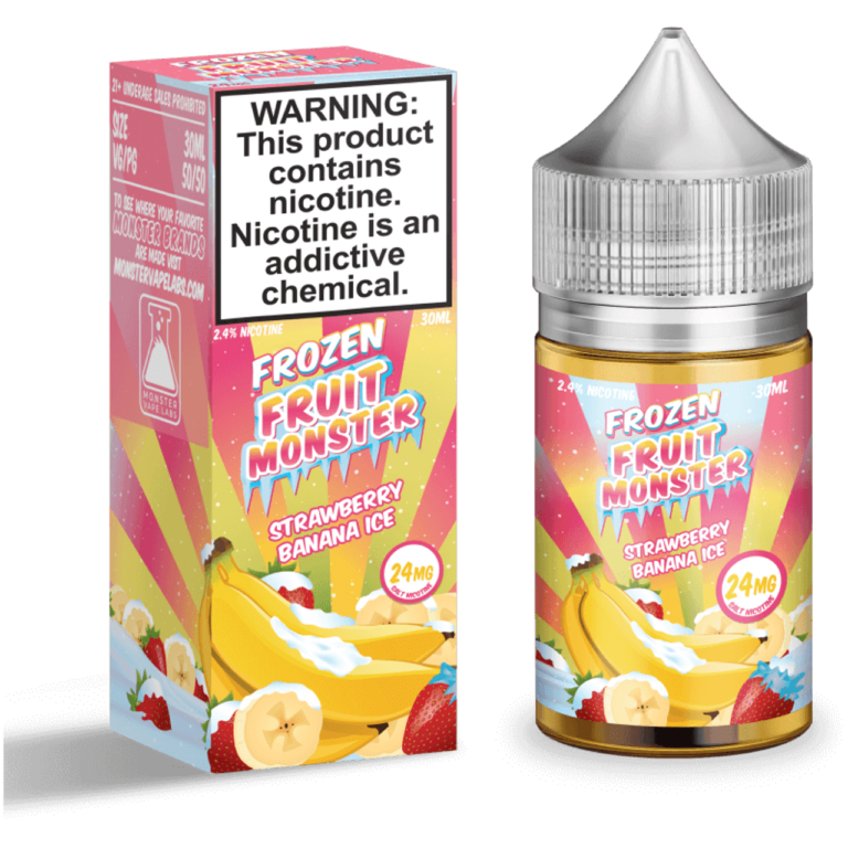Strawberry Banana Ice Fruit Monster Salt E Liquid 30ML