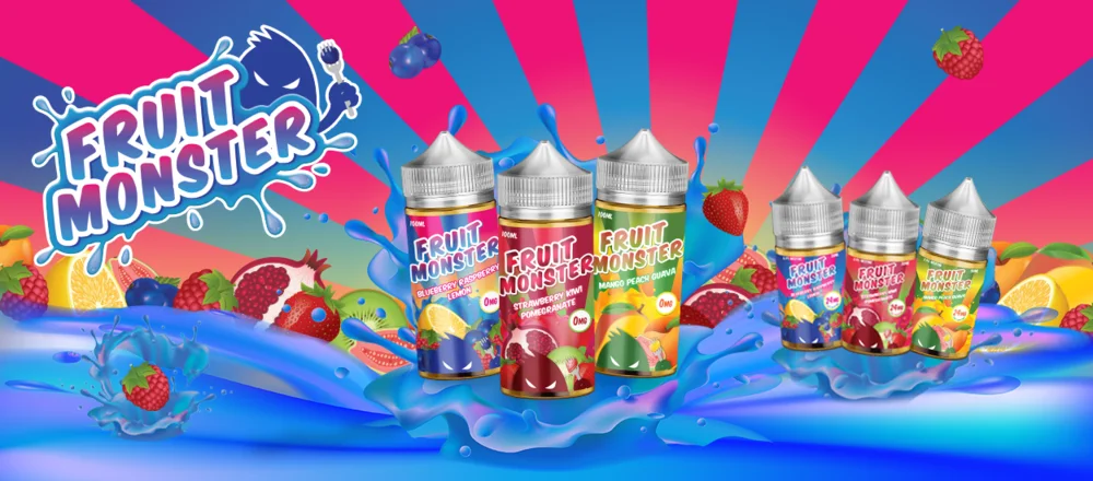 Fruit monster banner