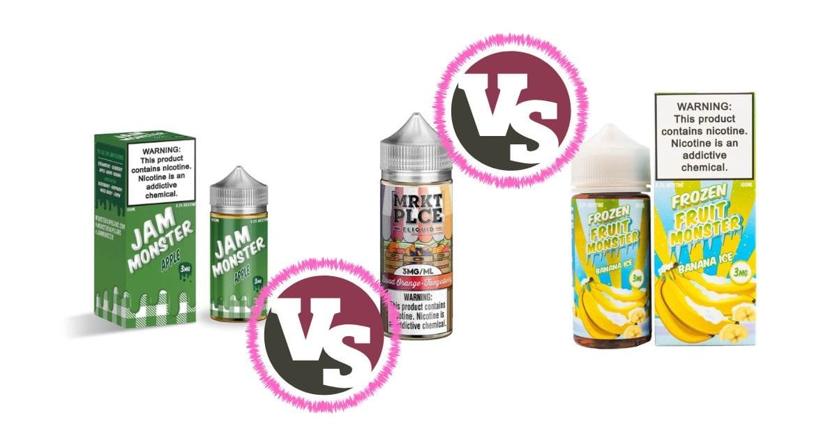 Read more about the article Fruit Monster vs Competitors: Which Brand Masters the Art of Fruit-Inspired E-Liquids?