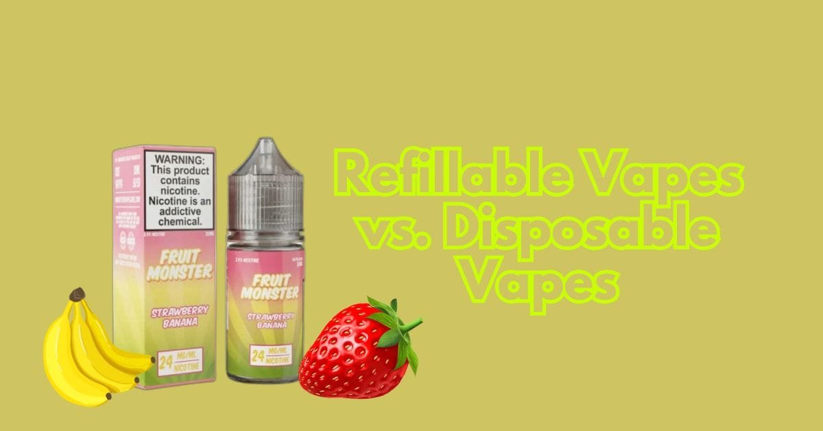 Read more about the article Refillable Vapes vs. Disposable Vapes: Which One Takes the Crown? 🍇✨