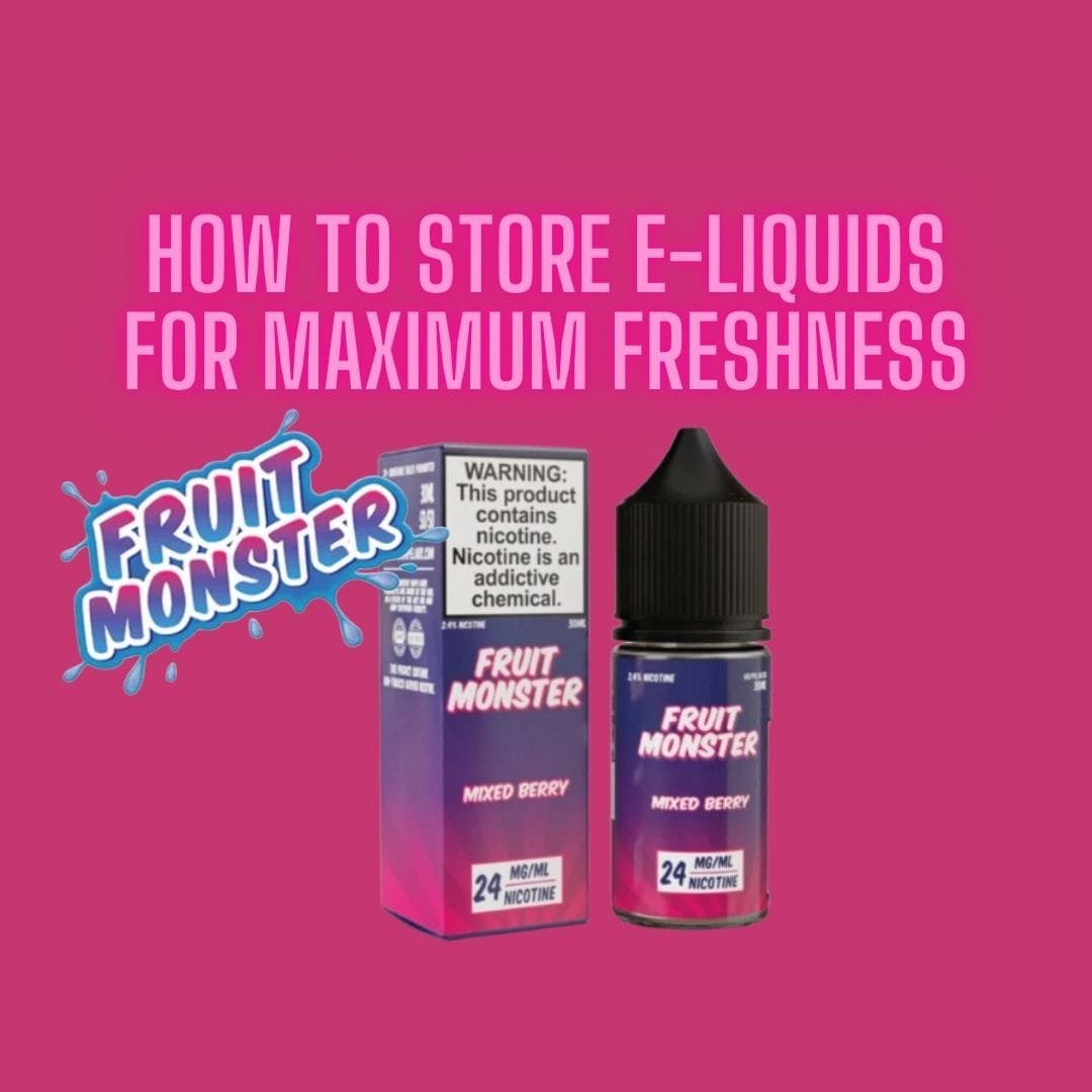 Read more about the article How to Store E-Liquids for Maximum Freshness