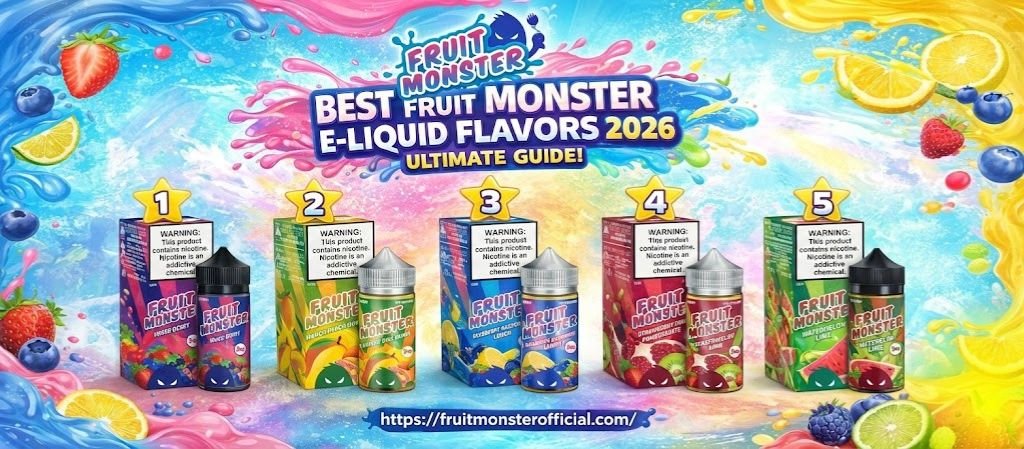 Fruit Monster E-Liquid Flavors