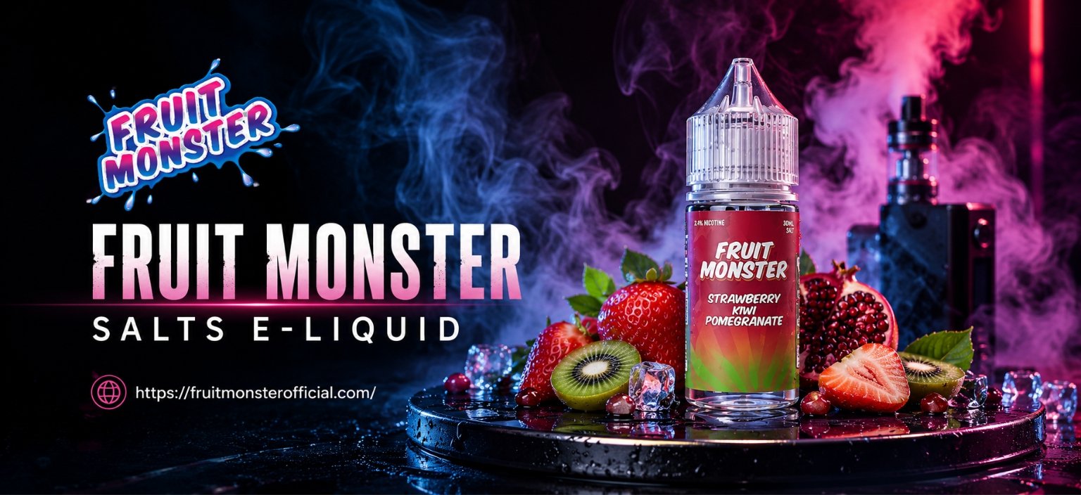 Fruitmonsterofficial Fruit Monster Salt E Liquid